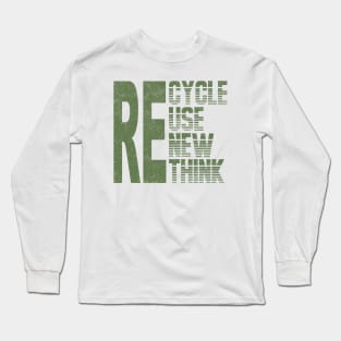 Re: Cycle Use New Think Long Sleeve T-Shirt